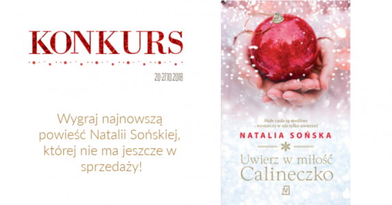 Wygraj powieść Natalii Sońskiej
