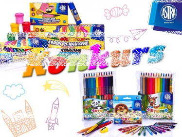 Wygraj flamastry ASTRA stożkowe 12 kolorów