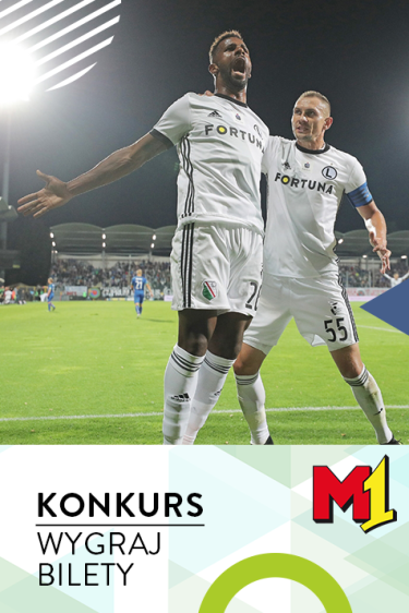 Konkurs fotograficzny "M1 rozdaje bilety Legia Warszawa - Górnik Zabrze"