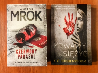 Wygraj zestaw książek: Krwawy księżyc + Czerwony parasol! do godz. 12:00