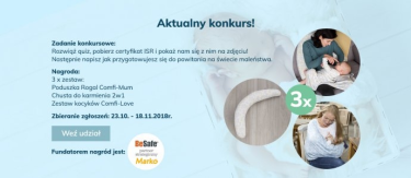 Konkurs "Internetowa Szkoła Rodzenia z Marko – zestaw CuddleCo"
