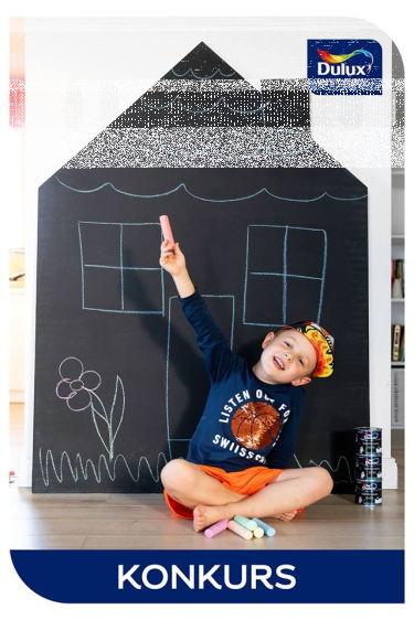 Wygraj farbę tablicową Dulux