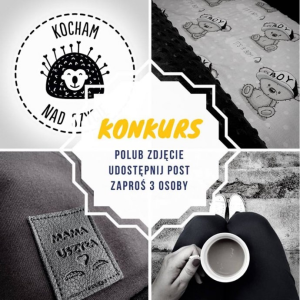 Wygraj zestaw czapka + komin, kocyk, worko-plecak