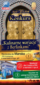 Konkurs "Kulinarne wariacje z Berlinkami"