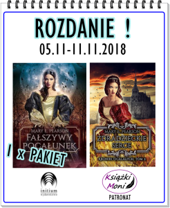 Wygraj pakiet: "Fałszywy pocałunek" oraz "Zdradzieckie serce" Mary E. Pearson