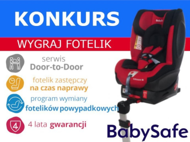 Wygraj fotelik BabySafe SCHNAUZER
