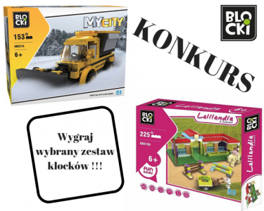 Wygraj zestaw klocków od Klocki Blocki