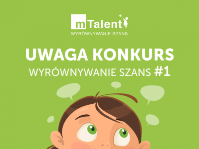 Konkurs "Wyrównywanie szans - logopeda" do godz. 10:00