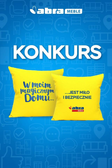 Konkurs od Abra Meble - wygrja poduszkę