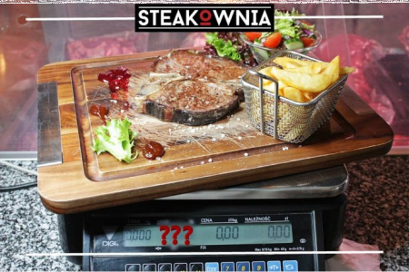 Wygraj steka od Steakownia Warszawa! do godz. 12:00