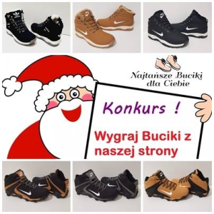 Konkurs "Mikołajkowy - wygraj buciki!"
