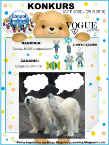 Konkurs "O czym rozmawiają misie?"