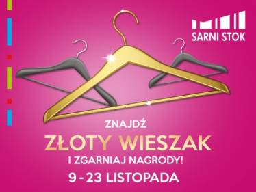 Bielsko-Biała: Konkurs "Znajdź ZŁOTY WIESZAK i zgarnij nagrody"