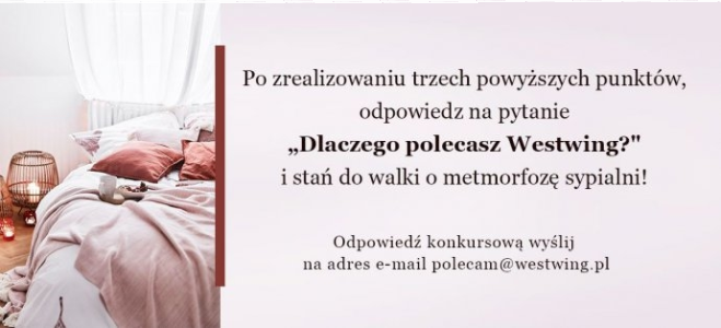 Konkurs "Wygraj metamorfozę sypialni"