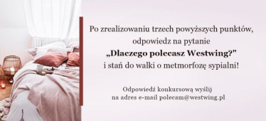 Konkurs "Wygraj metamorfozę sypialni"