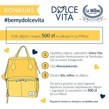 Konkurs fotograficzny "Zrób zdjęcie i wygraj 500zł na zakupy w La Millou!"