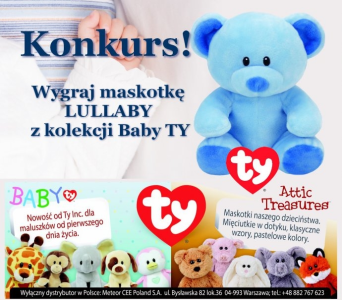 Wygraj maskotkę LULLABY z kolekcji Baby TY