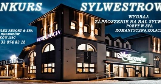 Kuków, Sucha Beskidzka: Wygraj zaproszenie na przyjęcie sylwestrowe w Jasmin Complex w Kukowie