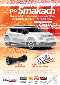 Loteria "Przejażdżka po smakach" Intermarche