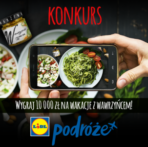 Konkurs fotograficzny "Wakacje z Wawrzyńcem LIDL"