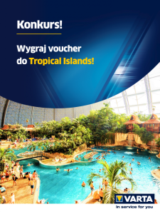 Wygraj voucher do Tropical Islands