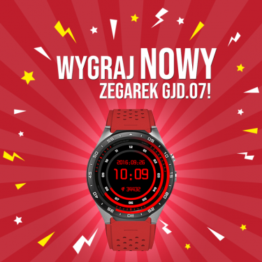 Konkurs "Podejmij sportowe wyzwanie z zegarkiem GPS SPORT VIP GJD.07"