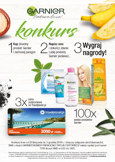 Konkurs "Garnier-naturalnie w Intermarche"