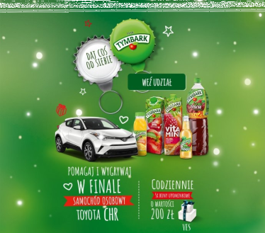 Loteria: Tymbark "Daj coś od siebie"