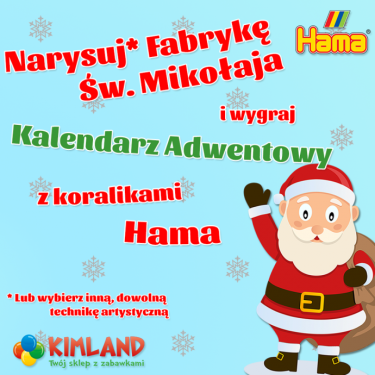 Konkurs plastyczny "Fabryka św. Mikołaja"