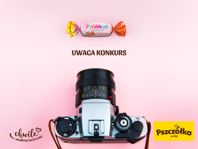 Konkurs "Zdjęcie ze swoim ulubionym pszczółkowym cukierkiem"