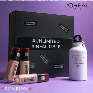 Konkurs "Zero kompromisów. Infaillible 24 Fresh Wear"