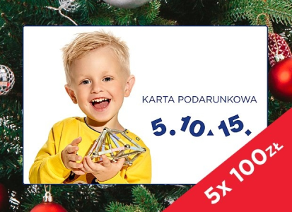 Wygraj karty podarunkowe do sklepu 5.10.15. w konkursie Mikołajkowym!