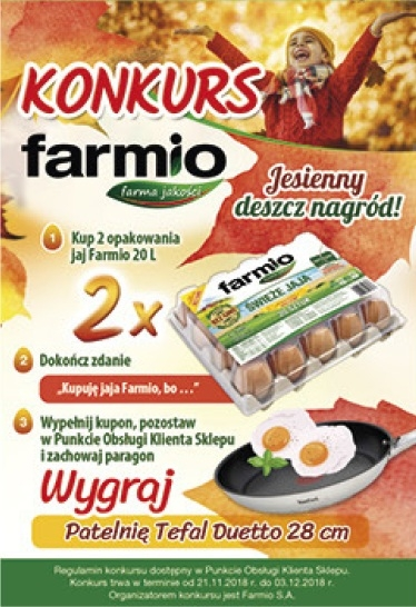 Konkurs "Jesienny deszcz nagród - B1"