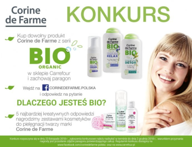 Konkurs "Forte Sweden- Jestem BIO!" Carrefour