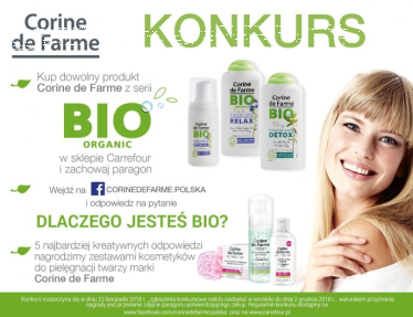 Konkurs "Forte Sweden- Jestem BIO!" Carrefour