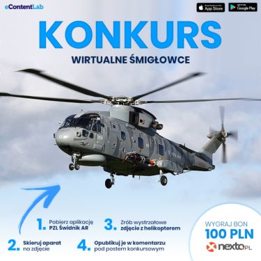 Konkurs fotograficzny "Wirtualne Śmigłowce"