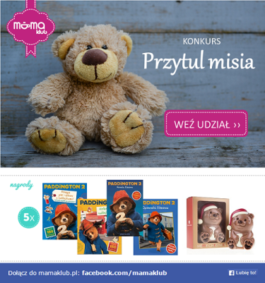 Konkurs fotograficzny "Przytul misia"