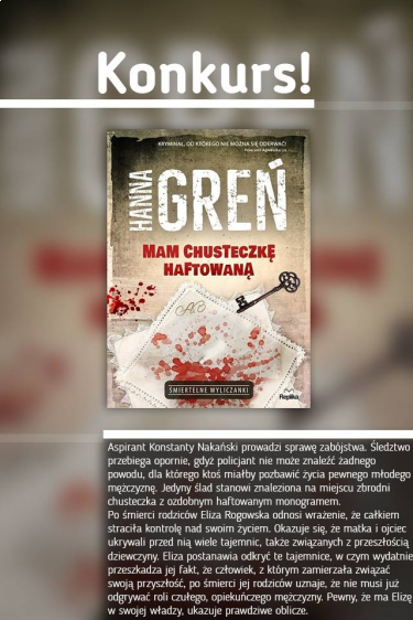 Konkurs "Mam chusteczkę haftowaną"