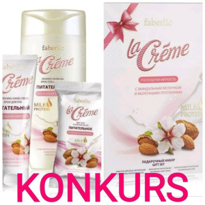 Wygraj zestaw kosmetyków "LA CREME" marki Faberlic