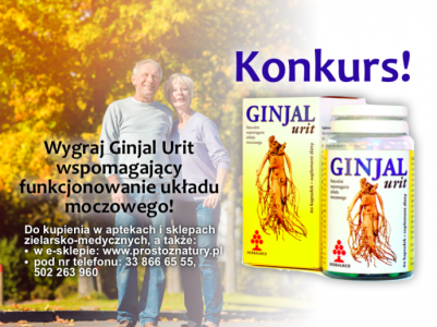 Wygraj Ginjal Urit wspomagający funkcjonowanie układu moczowego!