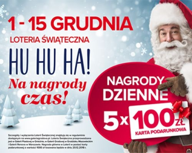 Grodzisk Mazowieckie, Warszawa, Gniezno: Loteria Świąteczna