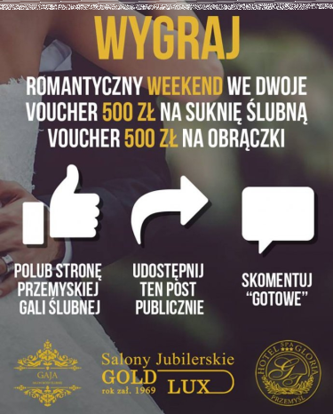 Konkurs "Przemyska Gala Ślubna" do godz. 12:00