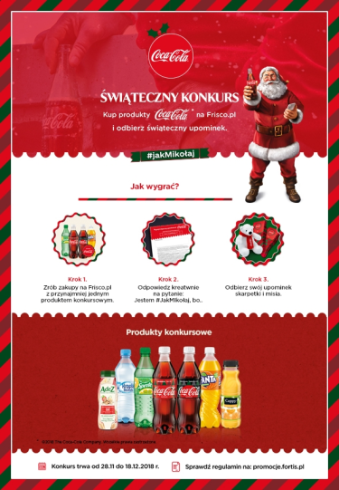 Konkurs "Bądź jak Mikołaj Frisco"