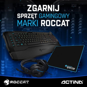 Konkurs "Zgarnij sprzęt gamingowy marki Roccat"