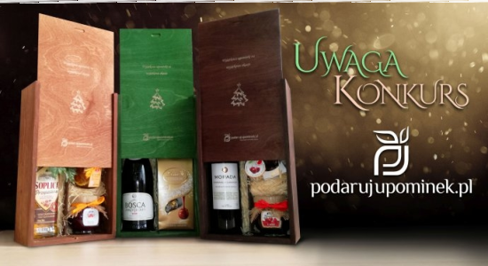 Konkurs "Wygraj skrzynkę z upominkami"
