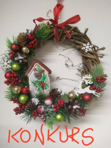 Wygraj wianuszek świąteczny