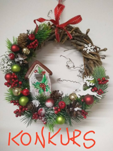 Wygraj wianuszek świąteczny