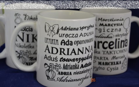 Konkurs "Zdobycie kubka w damskim imieniem"