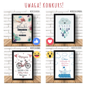 Wygraj jedną z czterech metryczek!