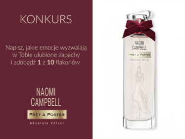 Wygraj 1 z 10 zapachów Naomi Campbell!